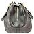 Borsa a tracolla Louis Vuitton Lunar GM Mahina in pelle marrone scuro - vista 10
