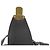Borsa a tracolla Louis Vuitton Lunar GM Mahina in pelle marrone scuro - vista 7