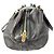 Borsa a tracolla Louis Vuitton Lunar GM Mahina in pelle marrone scuro - vista 9
