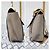 Chloé Borsa Small Drew Pelle Martellata Grigia Grigio - vista 7