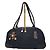 Gucci Monogram Small Princy - Borsa a Spalla Nera Nero