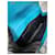 Yves Saint Laurent Saint Laurent Pochette Cassandre en Cuir Caviar - Turquoise Bleu  - vue 11