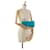 Yves Saint Laurent Saint Laurent Pochette Cassandre en Cuir Caviar - Turquoise Bleu  - vue 14