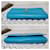 Yves Saint Laurent Saint Laurent Pochette Cassandre en Cuir Caviar - Turquoise Bleu  - vue 5