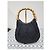 Gucci Borsa Hobo Bamboo Canvas Nera Nero - vista 8