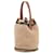 Céline Borsa Celine Teen Drawstring Triomphe Nero Beige - vista 2