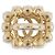 Gucci Ring Champagnergoldener Band - Ansicht 3