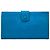 Cartera larga de cuero caviar para mujer Chanel azul - vista 2