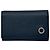 Bulgari Bvlgari Navy Leather Key Case Navy blue