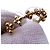 Anello Louis Vuitton in metallo dorato da donna D'oro - vista 9