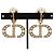 Orecchini a clip Tribal Pearl Christian Dior D'oro