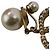 Orecchini a clip Tribal Pearl Christian Dior D'oro - vista 11