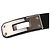 Bracciale Kelly Double Tour in pelle Strand Hermès Nero Argento - vista 11