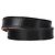 Bracciale Kelly Double Tour in pelle Strand Hermès Nero Argento - vista 3