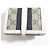 Cartera compacta GUCCI Jackie Blanco Gris - vista 2