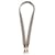 Hermès Cavale Leather and Webbing Shoulder Strap Gris Pâle Étoupe Brown White Light brown Dark brown  - view 1