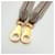 Hermès Cavale Leather and Webbing Shoulder Strap Gris Pâle Étoupe Brown White Light brown Dark brown  - view 3