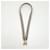 Hermès Cavale Leather and Webbing Shoulder Strap Gris Pâle Étoupe Brown White Light brown Dark brown  - view 5