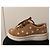 Autre Marque Camper Sneakers in Scamosciato Marrone Ricami Floreali Cammello - vista 2