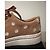 Autre Marque Camper Sneakers in Scamosciato Marrone Ricami Floreali Cammello - vista 3