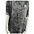 Marc Jacobs Camouflage Tunika-Kleid Schwarz - Größe XS Anthrazitgrau - Ansicht 2