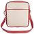 Hermès Borsa a Spalla Hermes Victoria Toile H Leather Rosso Beige