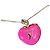 Louis Vuitton Collar Edición Limitada Valentine's Day Lazo Corazón Rosa