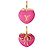 Louis Vuitton Collar Edición Limitada Valentine's Day Lazo Corazón Rosa - vista 7