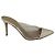 Mules Gianvito Rossi in pelle e PVC con punta Bianco