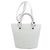 Borsa Balenciaga Le Cagoule Panier Bianco