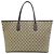 Borsa Tote GG Supreme 406408 da Donna Gucci Marrone
