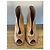 Gianvito Rossi Vamp Metallic Leder Stiefeletten - Ansicht 2
