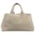 Borsa Tote Prada Canapa L Beige - vista 3