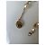 Chanel Bracciale in Perle e Maglie Dorate Bianco D'oro - vista 4