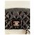 Chanel Classic Mini Flap Bag Vernice Nera Nero - vista 5