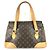Borsa a Spalla Louis Vuitton Monogram Beverly GM Marrone - vista 2