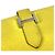 Portafoglio Hermès Bicolor Bearn Compact Verso H Logo Rosa Giallo - vista 8