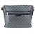 Borsa Messenger Louis Vuitton Damier Graphite Nero - vista 2