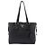 Borsa Tote in pelle nera da donna Prada Nero