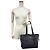 Borsa Tote in pelle nera da donna Prada Nero - vista 17