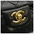 Borsa a tracolla Chanel Matelassé 25 Chain Nero - vista 10