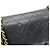 Borsa a tracolla Chanel Matelassé 25 Chain Nero - vista 6