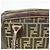 Borsa Fendi Zucca marrone in pelle e jacquard - vista 9