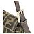 Borsa a tracolla a secchiello Fendi Zucca Mamma Marrone - vista 6