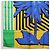 Sciarpa Christian Dior in seta gialla Auth BA12629A Giallo - vista 10
