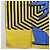 Sciarpa Christian Dior in seta gialla Auth BA12629A Giallo - vista 4