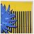 Sciarpa Christian Dior in seta gialla Auth BA12629A Giallo - vista 9