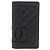 CHANEL Cambon Line Long Wallet Lamb Skin Black CC Auth 176414 Nero - vista 2