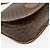 Céline Borsa a tracolla CELINE Macadam Canvas PVC Pelle Marrone Oro Auth ep14625 D'oro - vista 11