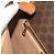 Céline Borsa a tracolla CELINE Macadam Canvas PVC Pelle Marrone Oro Auth ep14625 D'oro - vista 21
